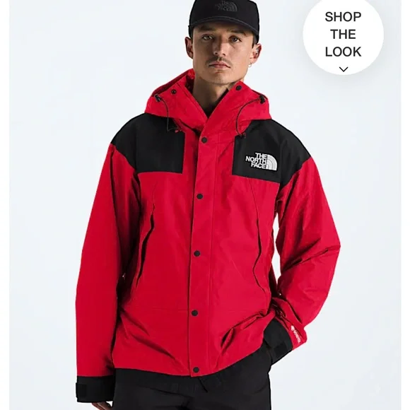 The North Face Men's Bold Red and Black Performance Jacket - Picture 1 of 16